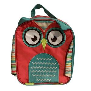 Thirty-One Hoo's Hungry Chill-icious Thermal Lunch Box Owl Insulated 12"x9.5"